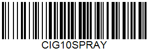 CIG10SPRAY - INSTAGRAM $10 SPRAY CIG10SPRAY - INSTAGRAM $10 SPRAY